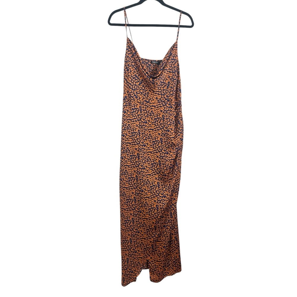 NASTYGAL LEOPARD DRESS - SZ. 12 - Picture 3 of 5